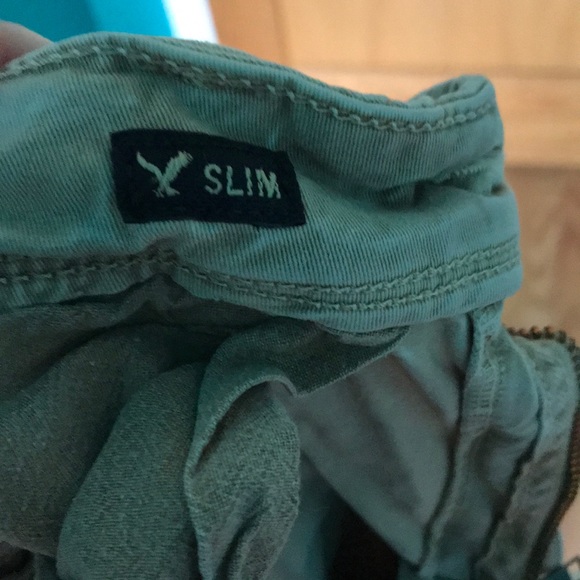 AEO 360 Extreme Flex Slim Chino Khaki Pant - Picture 7 of 7